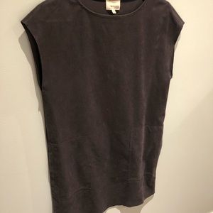 Wilfred Free Aritzia Nori Suede Dress